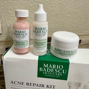 Mario Badescu Acne Repair Kit 3 Piece Set Unisex NIB